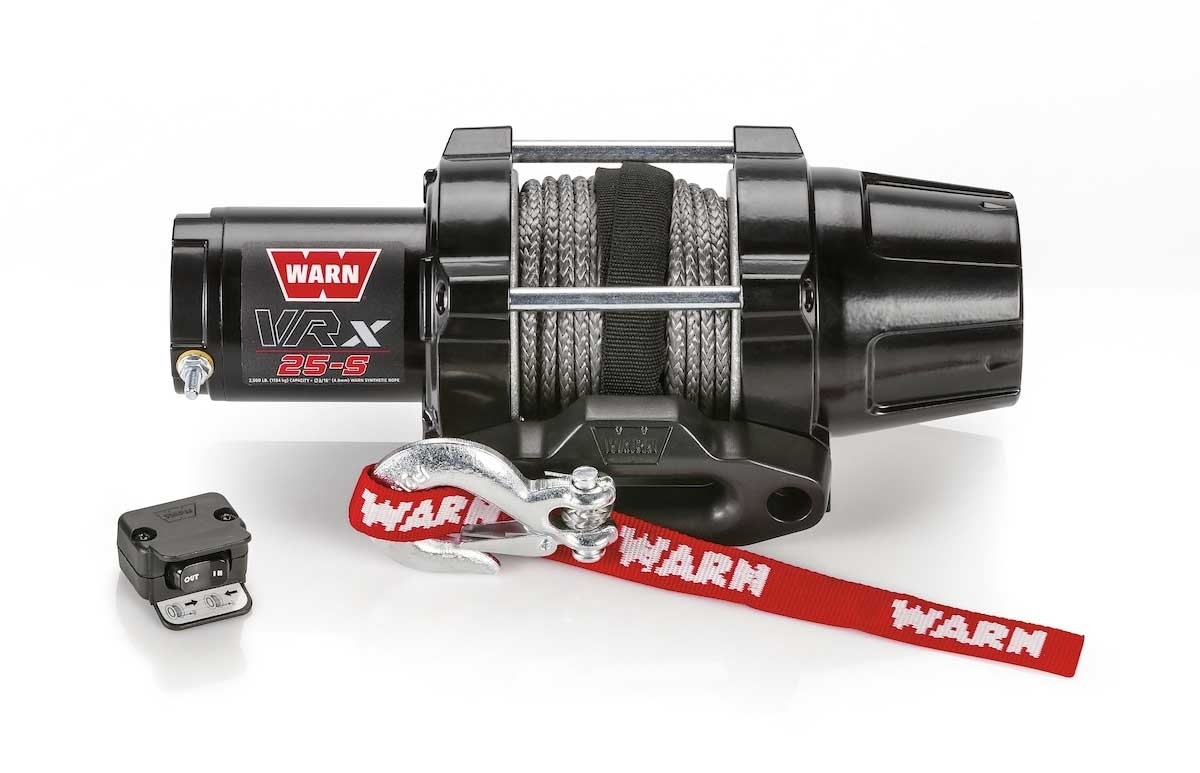 Warn VRX 25S winch with 15M synthetic rope DNA Off Road Pty Ltd