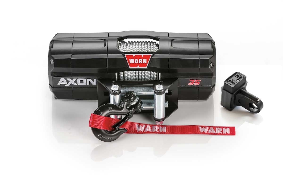 Warn AXON 35 ATV Winch - 15m Wire Rope