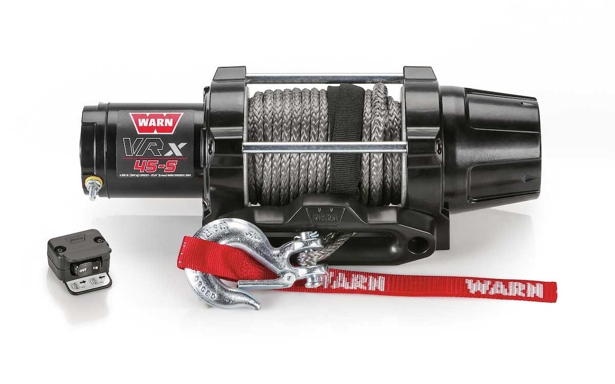 Warn VRX 45-S ATV Winch 15m Synthetic Rope