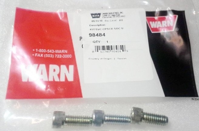 Warn 8274 high mount upper housing mounting cap screws x 3 [98484 was 3962]
