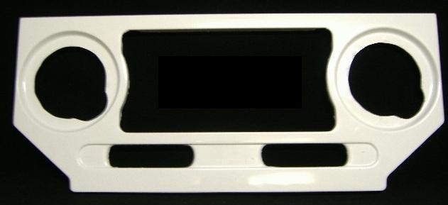 Fiberglass Landcruiser 40 series headlight panel - pre '79