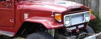 Fiberglass Landcruiser 40 115mm/4.5 inch wider guards HD