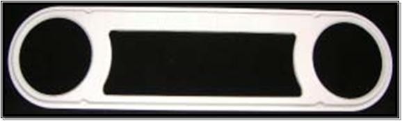 Fiberglass Landcruiser 40 headlight surround - pre '79