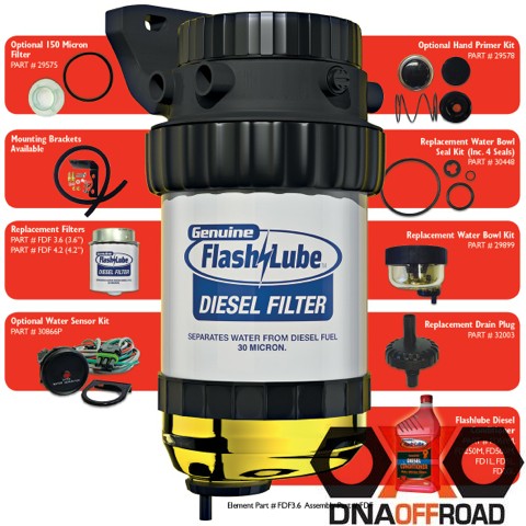 Fuel manager diesel pre-filter kit DKLC30