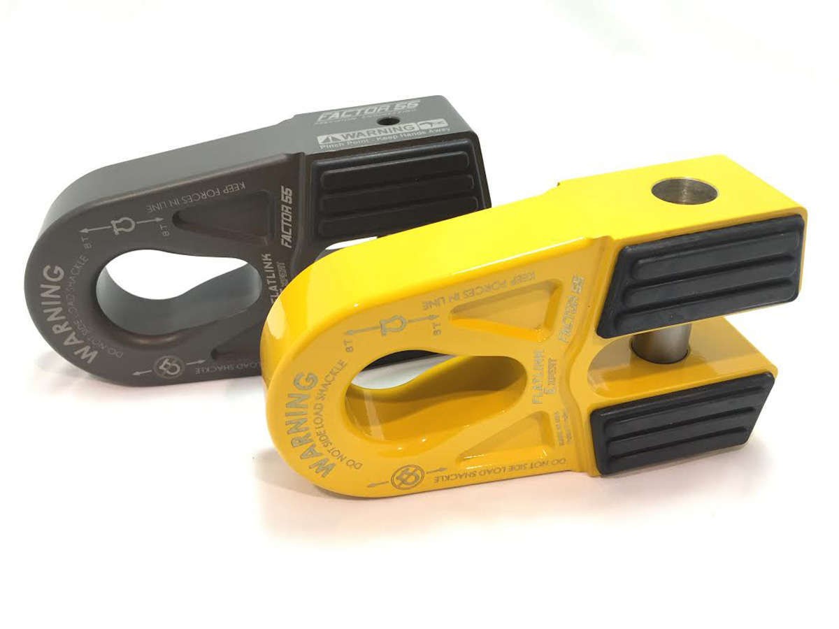 Factor 55 FlatLink E (Expert) winch shackle mount