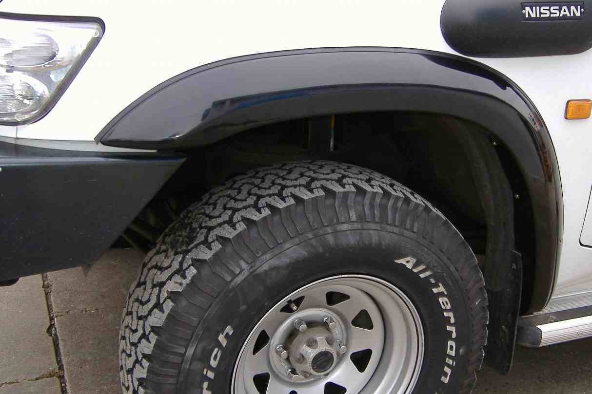 Fiberglass Patrol GU front flares