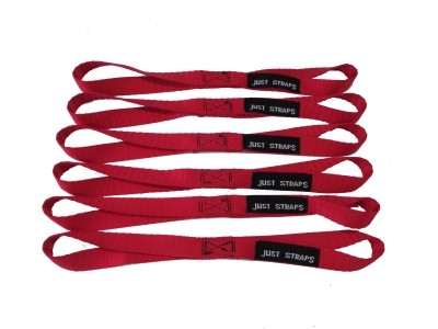 Just Straps Motor cycle assists - soft tie extensions 6 pack