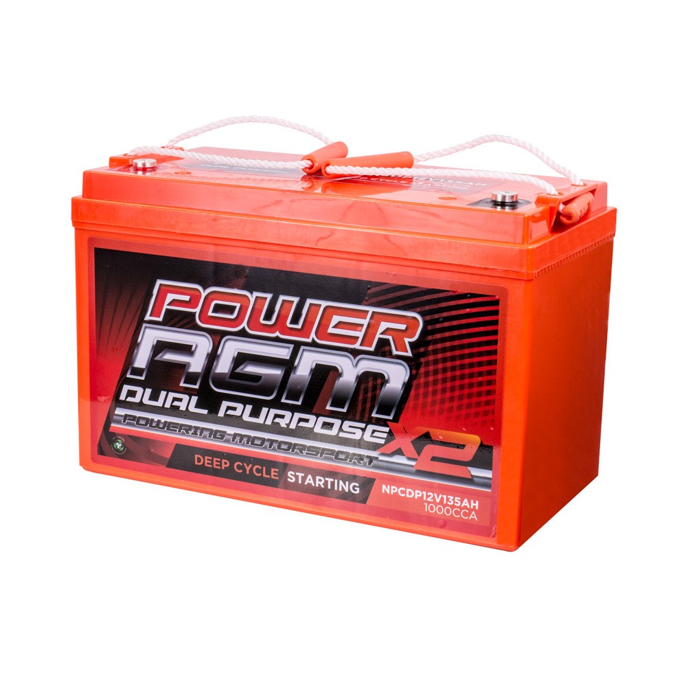 Power AGM battery NPCDP12V135AH [1000CCA - 135AH]