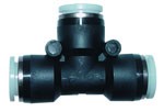 3/8" tube to 3/8" tube T