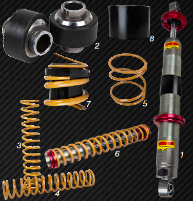 Rock Dog coilover springs