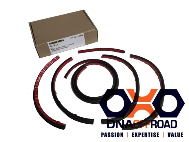 Tailgate seal kit Nissan Navara D40 2006 onwards