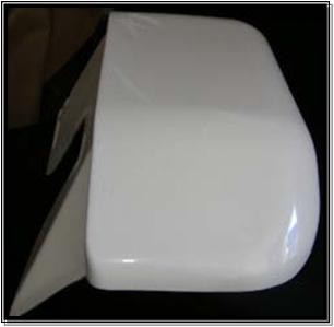 Fiberglass Landcruiser 40 standard width guards - pair