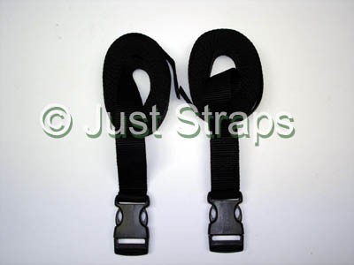 Just Straps Roof rack side release buckle 25mmx2.5m [pair]