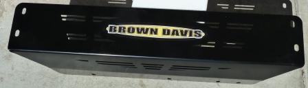 Brown Davis underguard Prado 120 radiator and intercooler guard