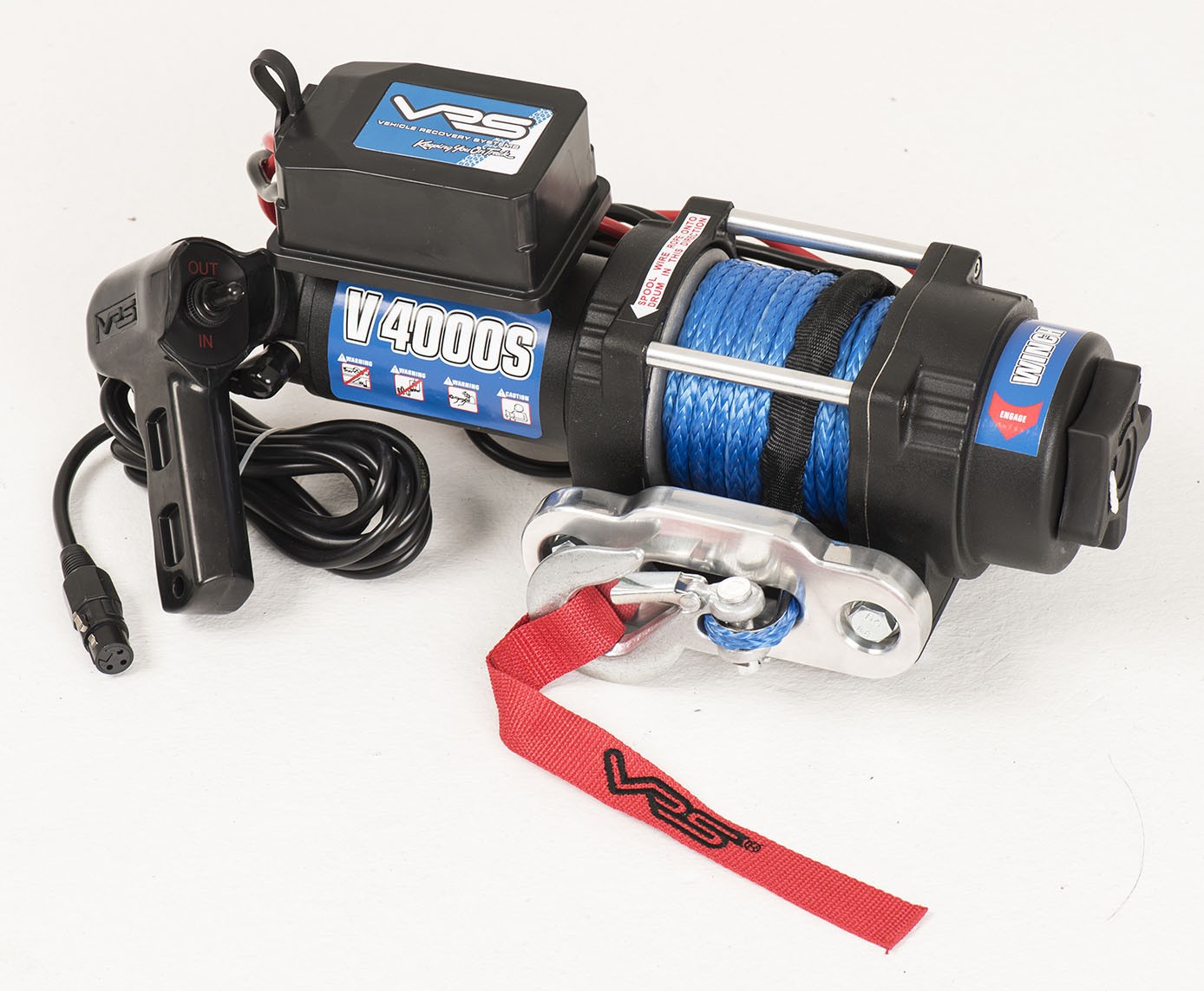  VRS V4000S  winch with synthetic rope