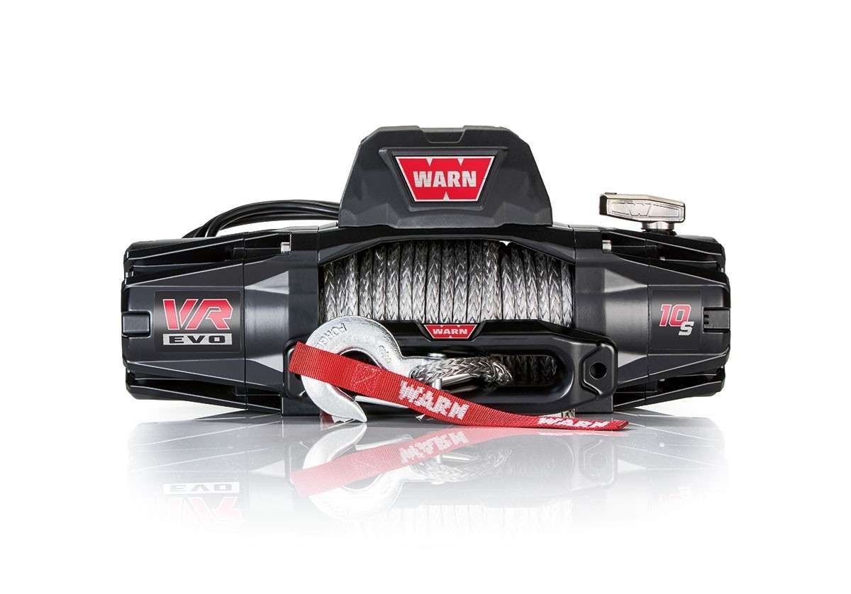 Warn VR EVO 10-S  - 27m Synthetic rope with 2 in 1 wireless remote