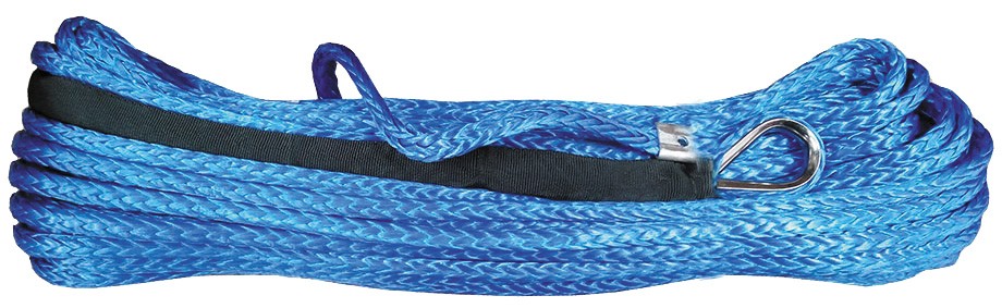  VRS synthetic winch rope 9mm x 30m blue or red