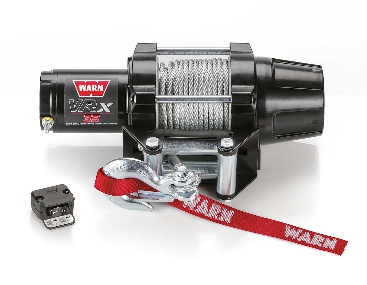 Warn VRX 35 ATV Winch 15m Wire Rope