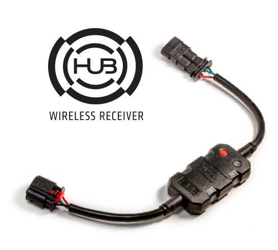 Warn hub wireless remote control