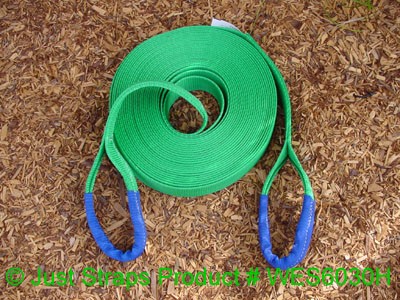 Just Straps 60mm/30M heavy duty winch extension strap