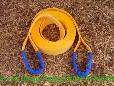 Just Straps 75mm/10M extra heavy duty winch extension strap