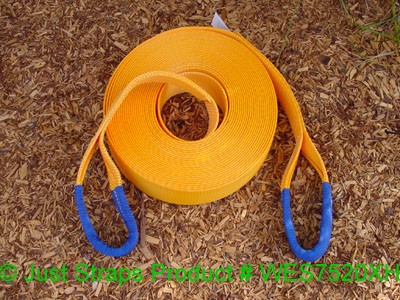 Just Straps 75mm/20M extra heavy duty winch extension strap