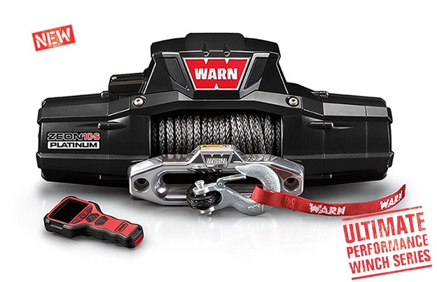 Warn Zeon Platinum 10-S with Spydura rope