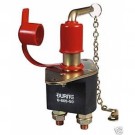 Durite winch / battery isolator with removable key and splash proof cover