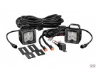 KC HiLiTES 3" C-Series C3 LED pair pack clear backup/flood