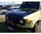 Landcruiser 70 series fiberglass sports bonnet