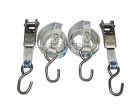 Just Straps Transom stainless steel ratchet with s hooks 25mmx1.5m [pair]