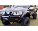 Landcruiser 80 series 125mm wide factory style body flares - front pair only
