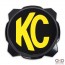 KC HiLiTES Gravity PRO6 black light cover with yellow KC logo