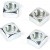 Warn M8274 high mount square nut x 4 [98278]