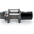 Warn DC2000 industrial hoist 2000lb / 900kg mid frame