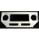 Fiberglass Landcruiser 40 series headlight panel - '79 on
