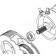 Warn armature support bearing [98499 was 8316]