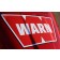 Official Warn diecut sticker large 51x101cm